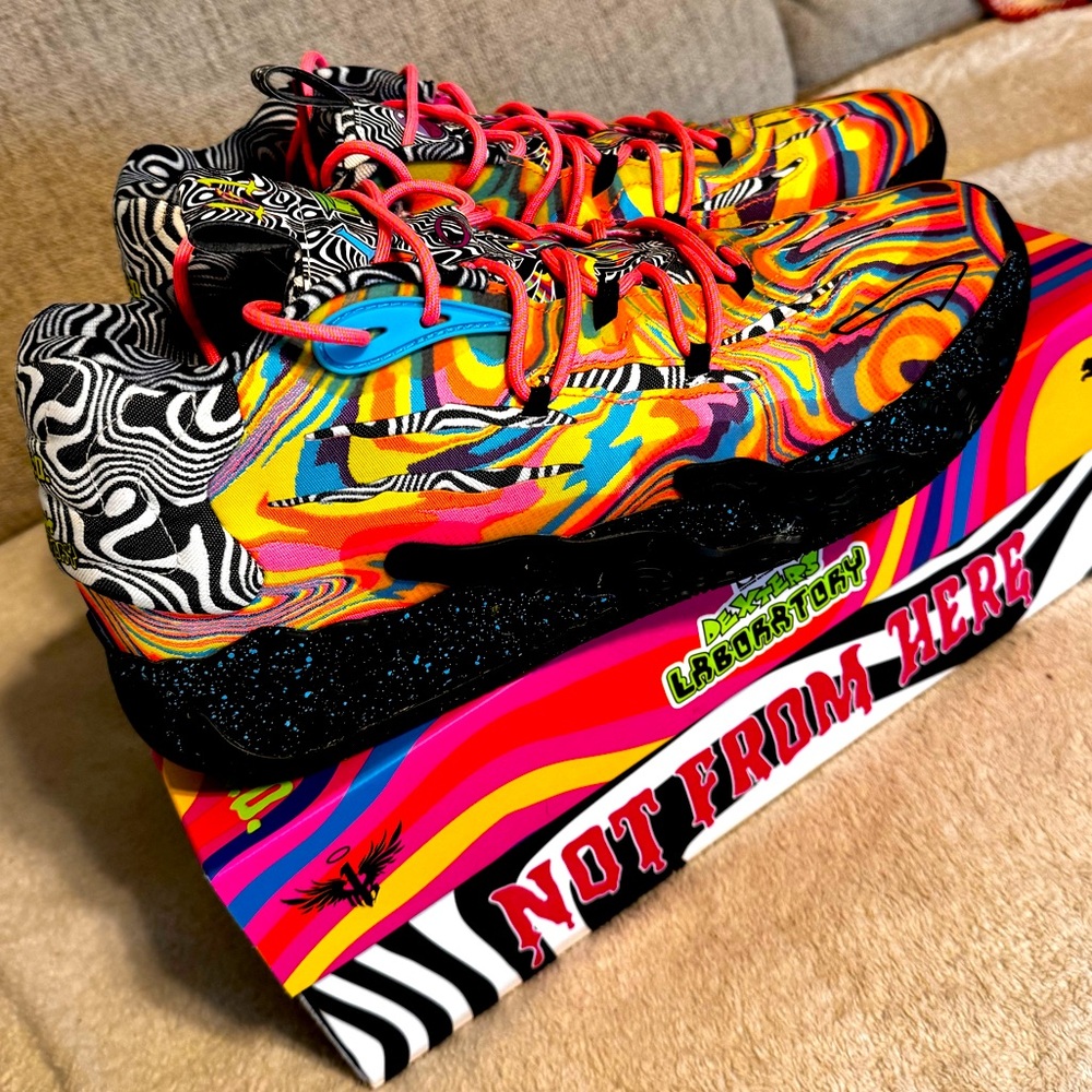 Puma x Lamello Ball - Dexter’s Laboratory Shoes